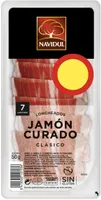 Jamón curado clásico medias lonchas sin gluten sin lactosa