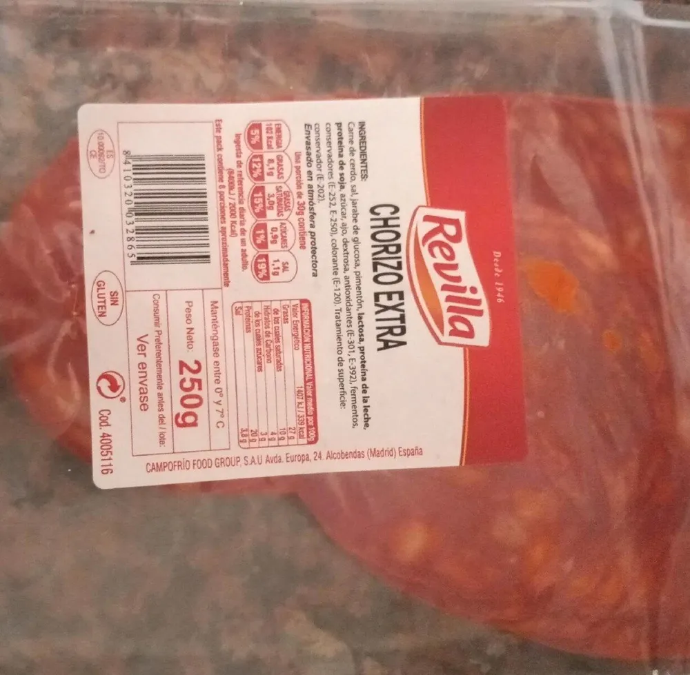 Chorizo revilla