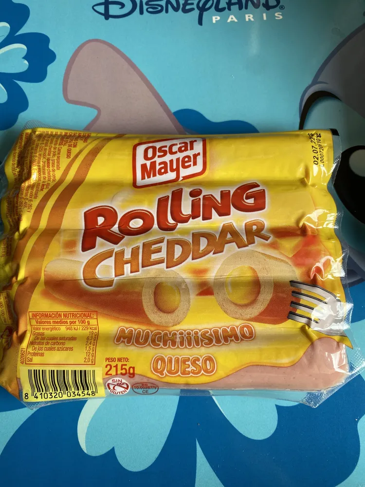 Salchichas de Cheddar