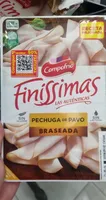 Finíssimas Pechuga de pavo braseada