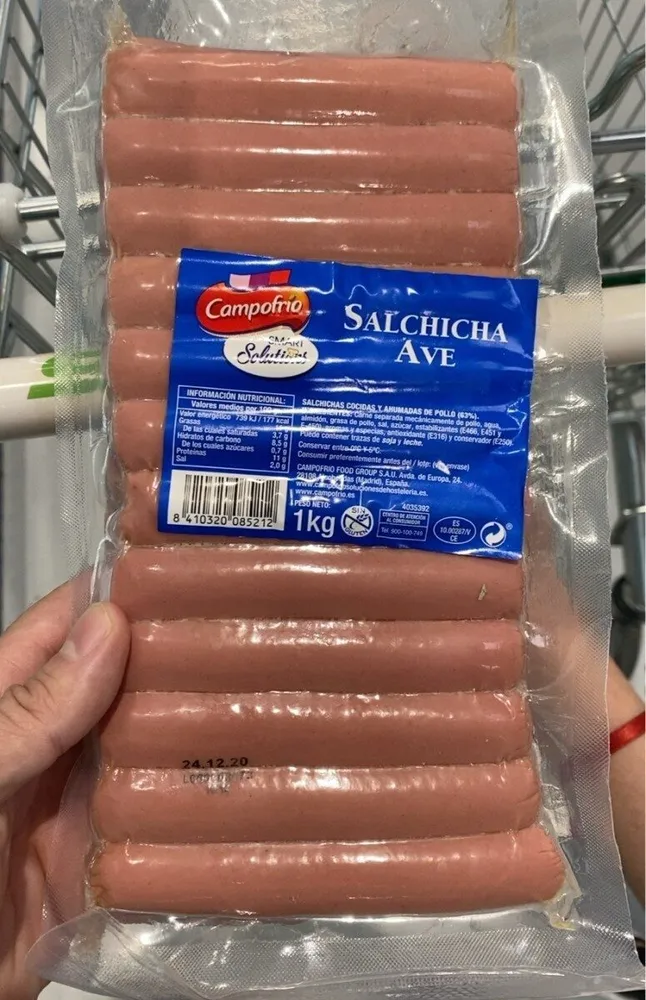 Salchicha ave