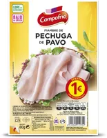 Fiambre de pechuga de pavo