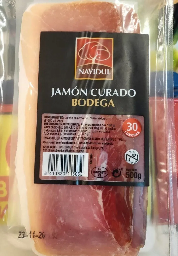 Jamón Curado Bodega