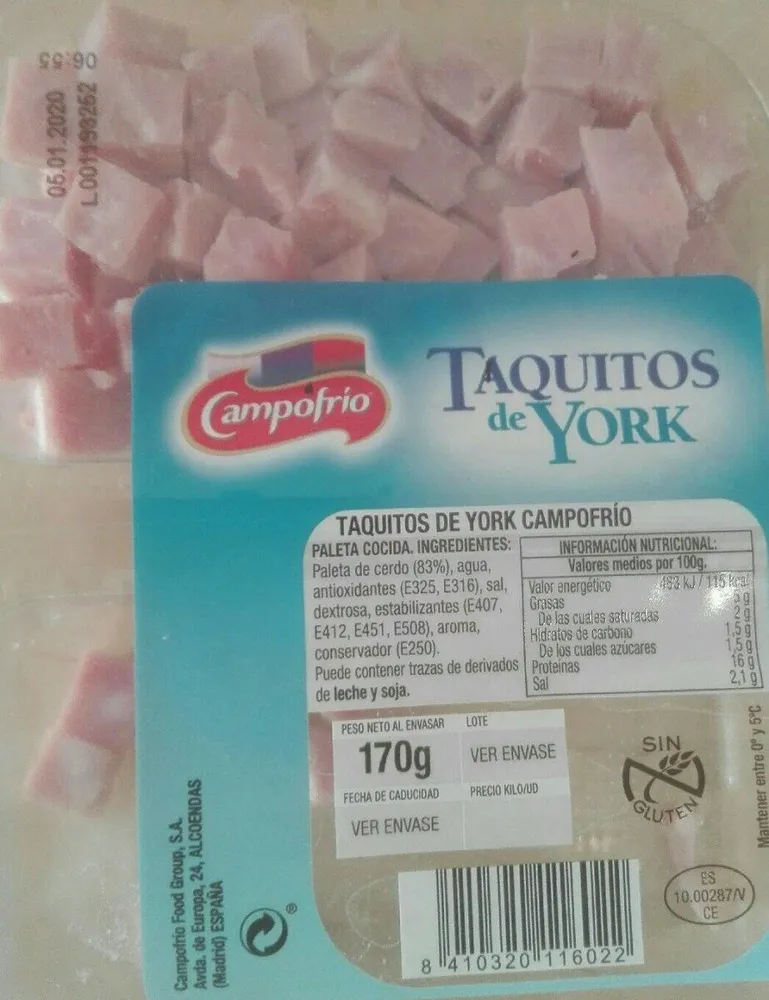 Taquitos de york