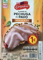 Fiambre de pechuga de pavo braseada