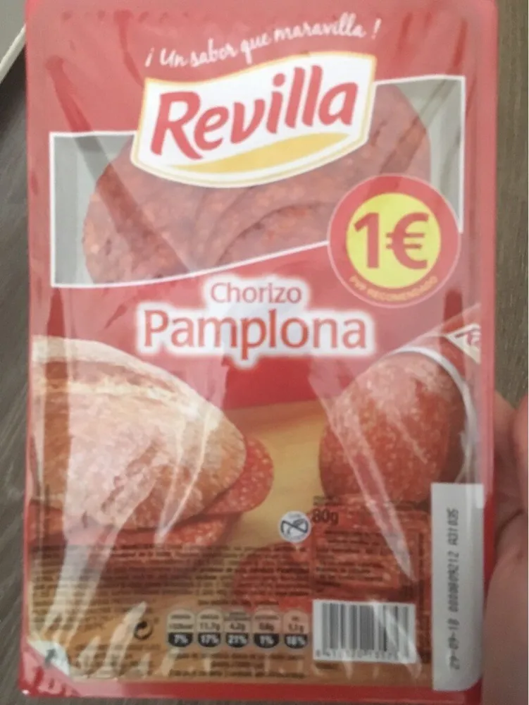 Chorizo de pamplona lonchas