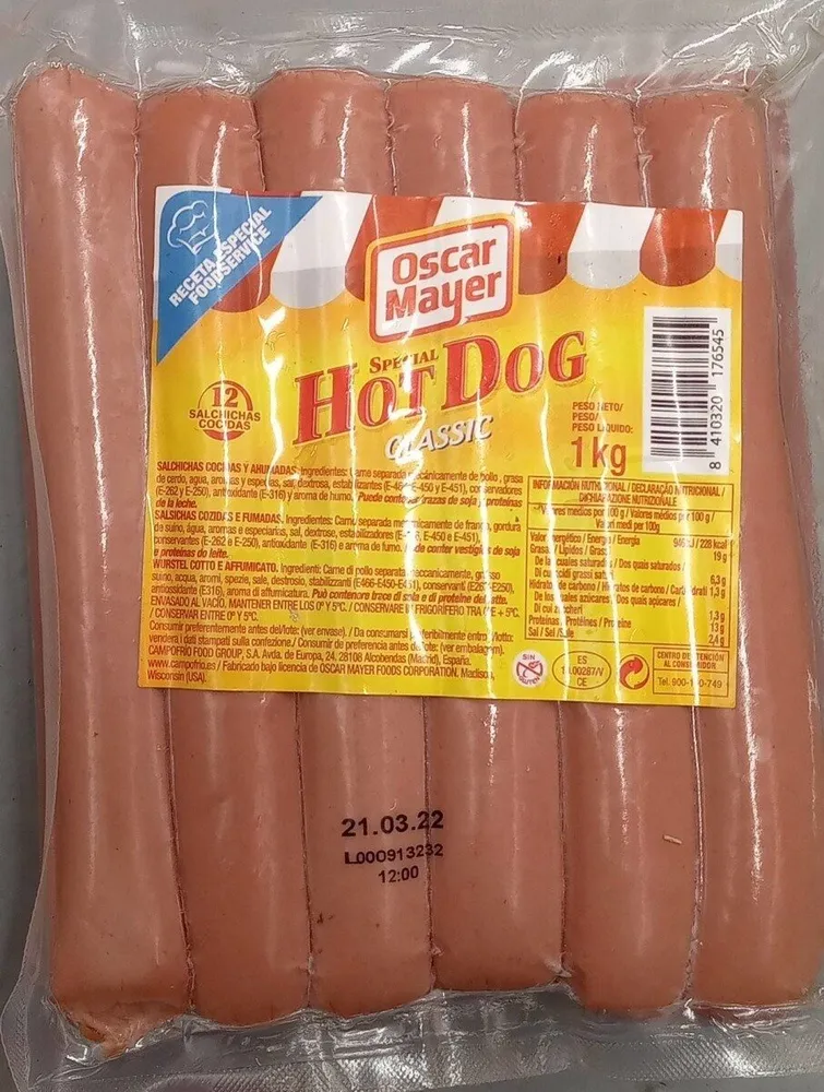 Special HOT DOG Classic 1 Kg