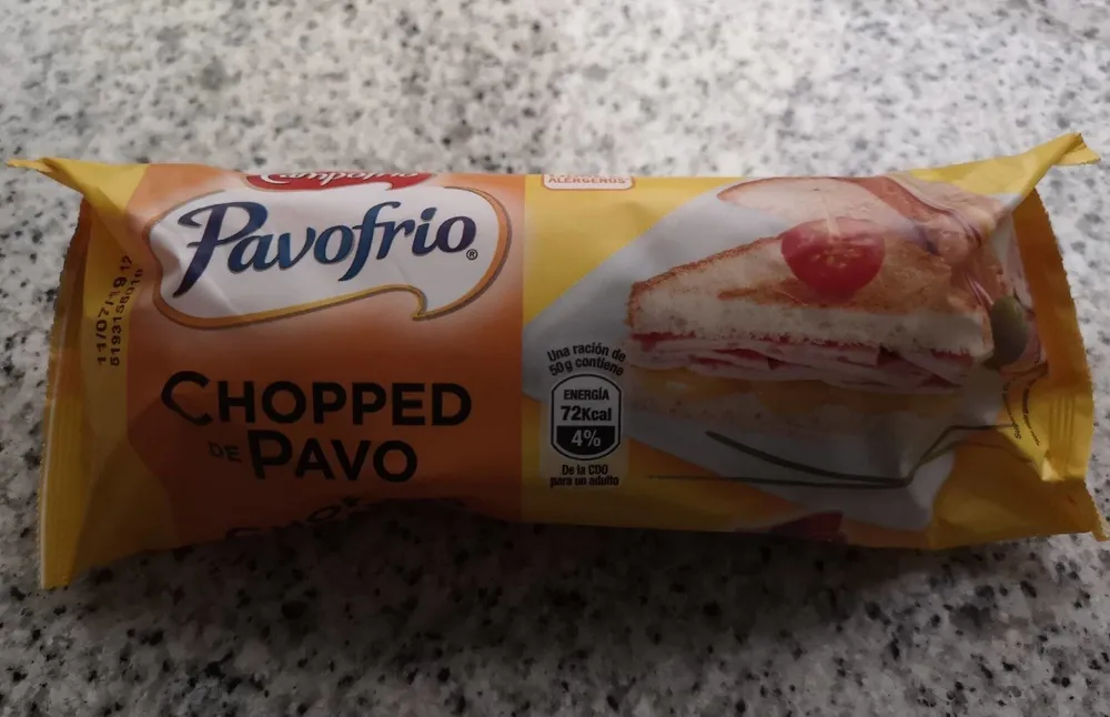 Chopped de pavo