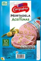 Mortadela con aceitunas