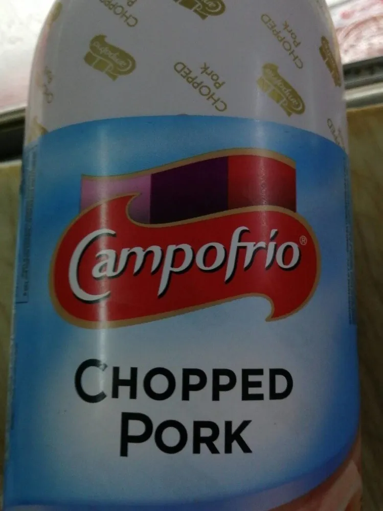 Chopped pork