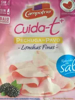 Cuida-t+ pechuga de pavo lonchas finas