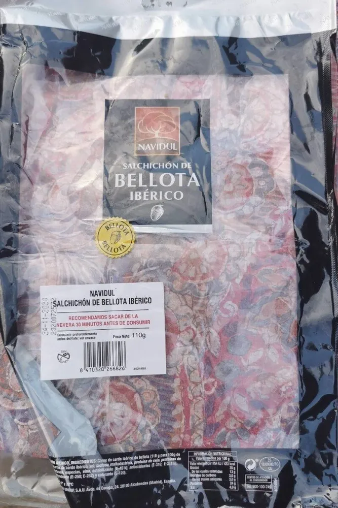 Salchichon de bellota ibérico