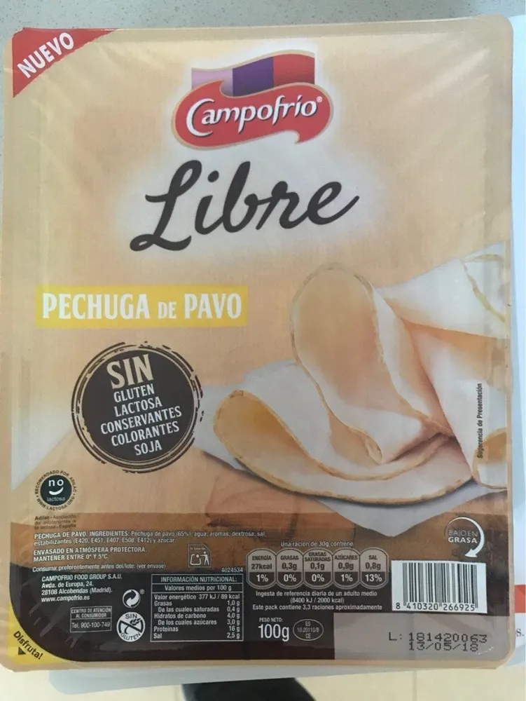 Pechuga de Pavo