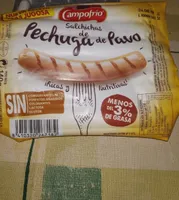 Salchichas de pechuga de pavo