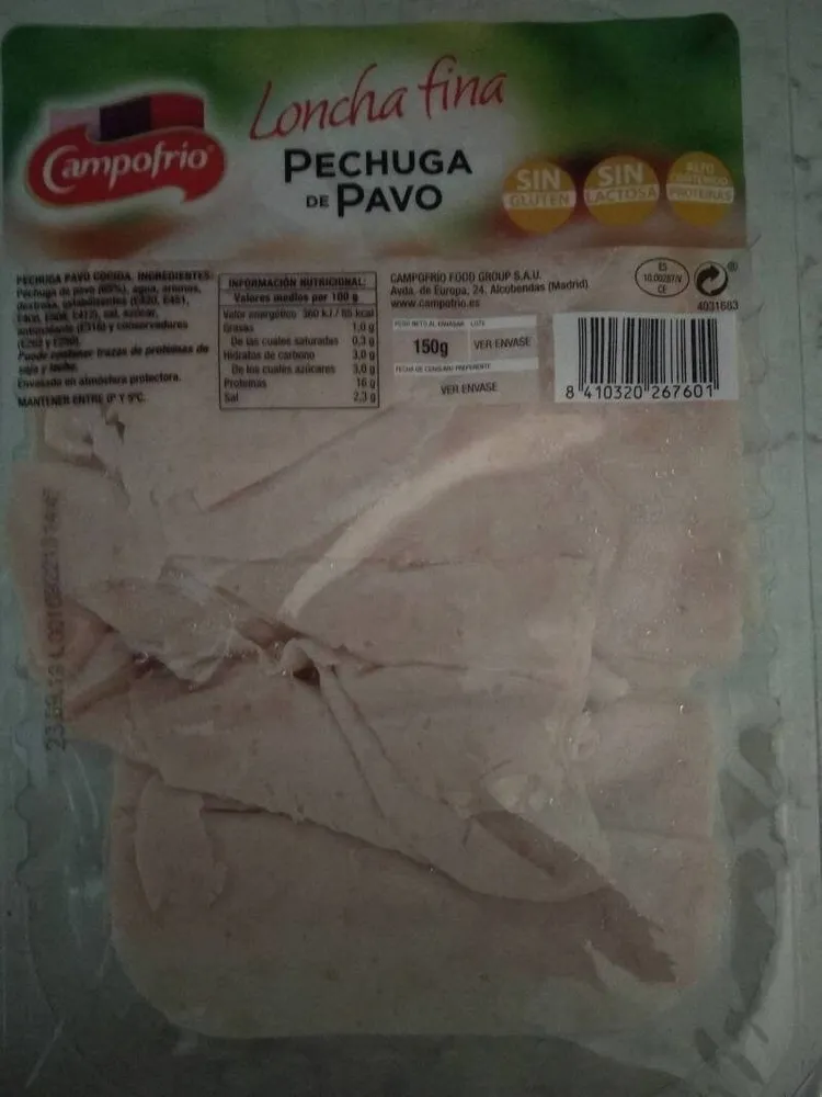 Pechuga de pavo