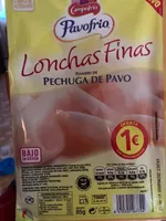 Lonchas finas Pechuga de Pavo