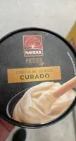 Crema al queso curado para untar