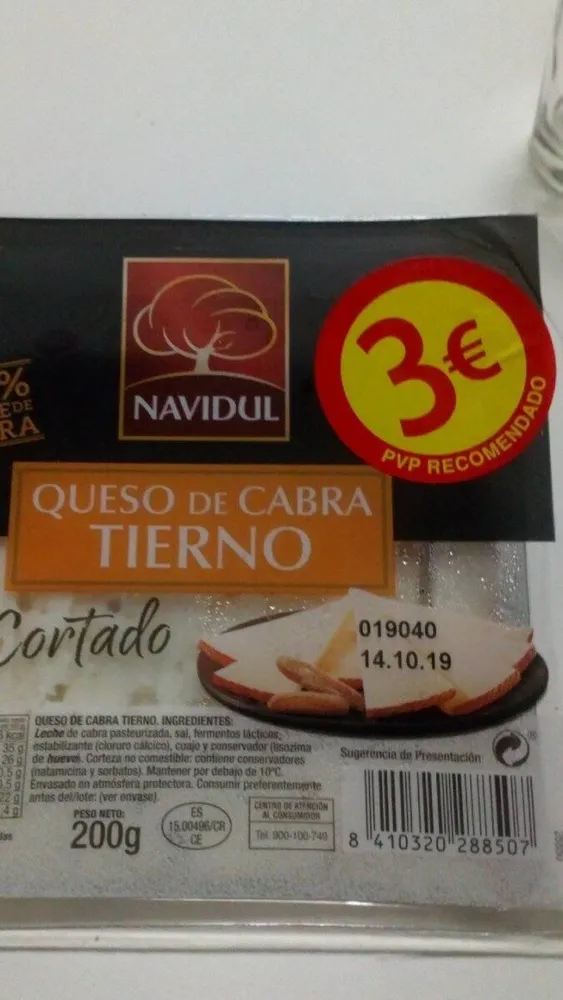 Queso de cabra tierno