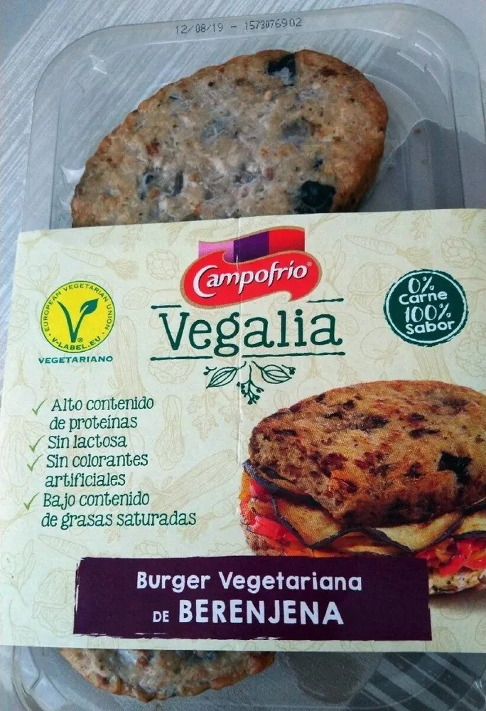Burger vegetariana