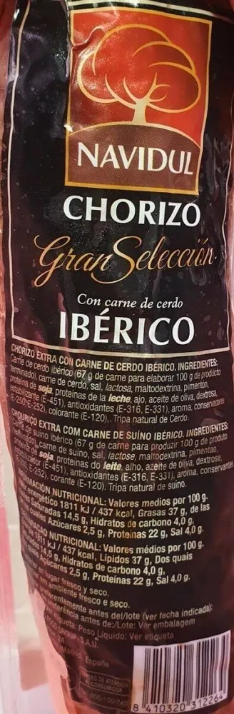 Chorizo gran selección