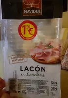Lacon en lonchas ahumado natural