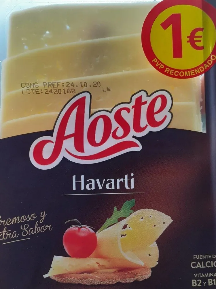 Havarti lonchas