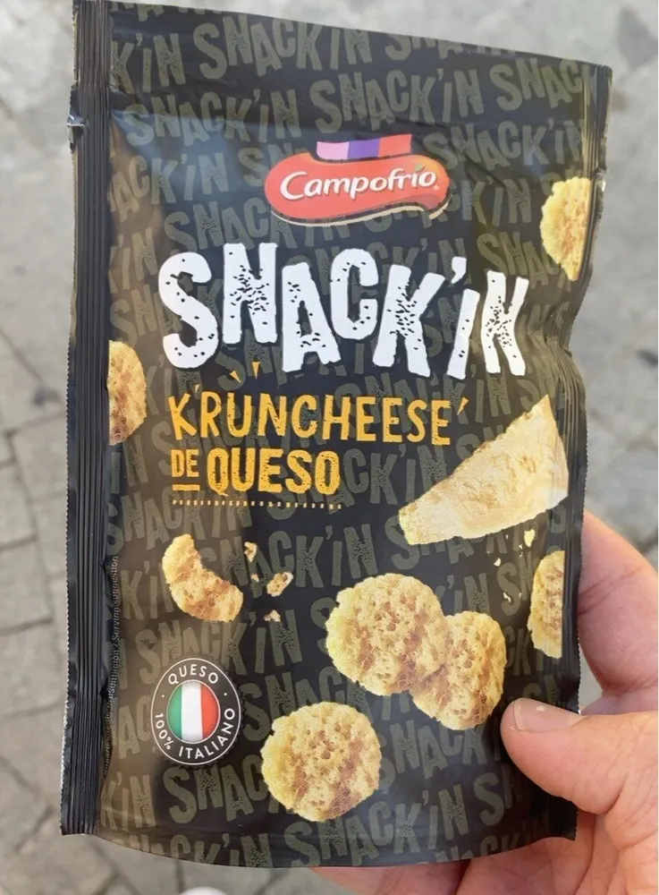 Snack'in kruncheese de queso