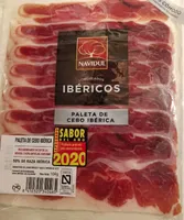 Paleta de cebo ibérica