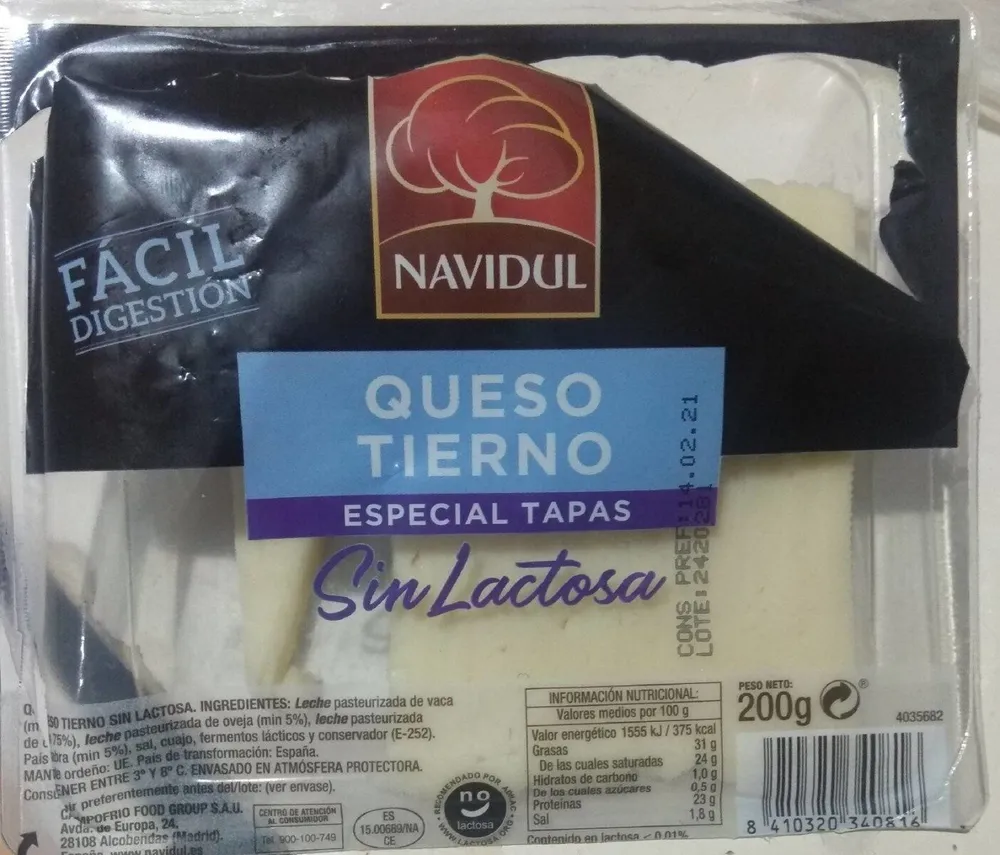 Queso tierno