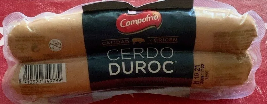 Salchicha cerdo Duroc