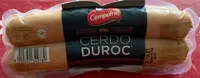 Salchicha cerdo Duroc