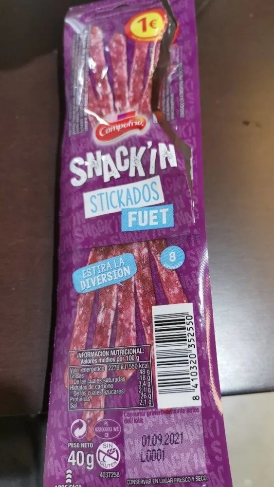 Snack'in fuet