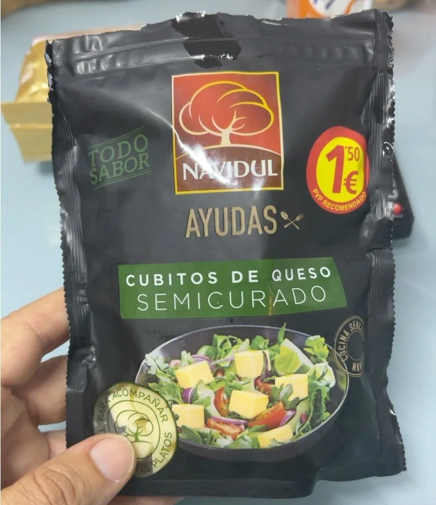 Cubitos de queso