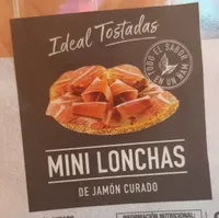 Mini lonchas de jamón curado
