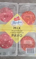 Mix de chorizo y salchichón de pavo