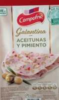Galantina con Aceitunas y pimiento