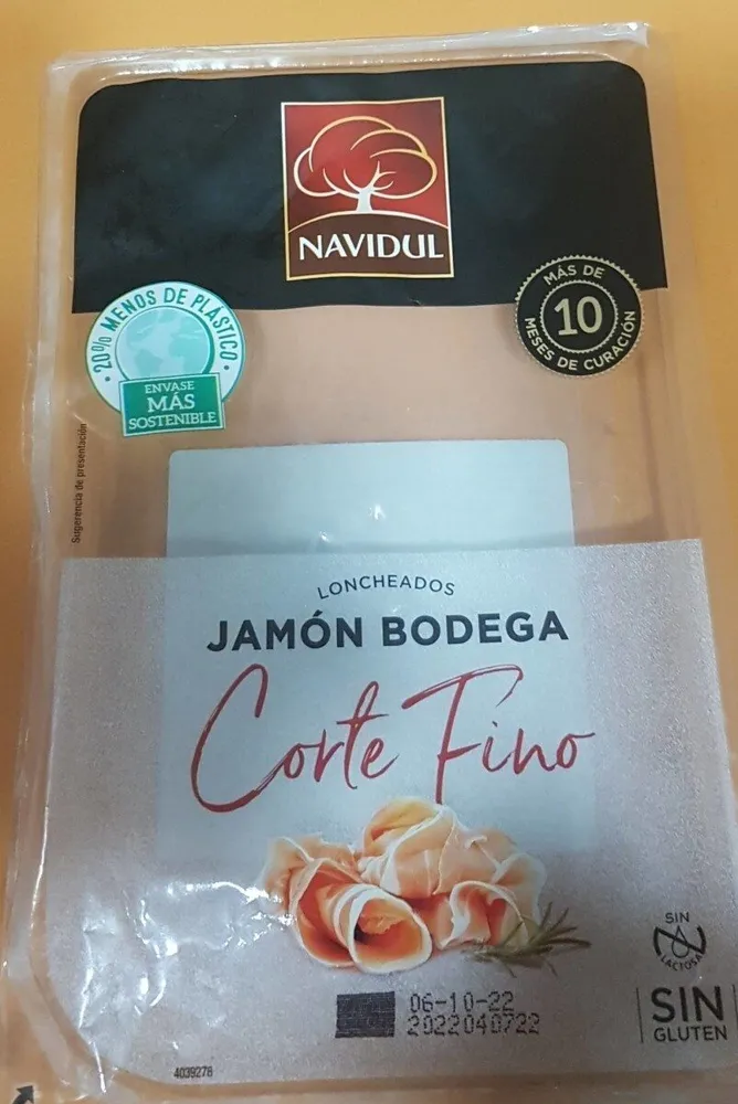 Jamón Bodega Corte fino