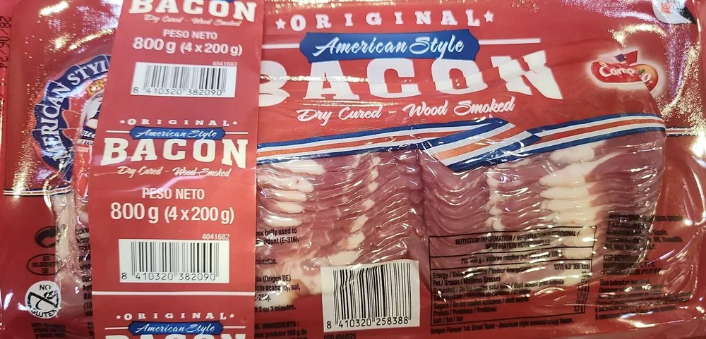 Américain style bacon