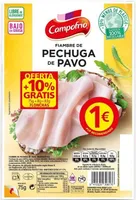 Fiambre de pechuga de pavo