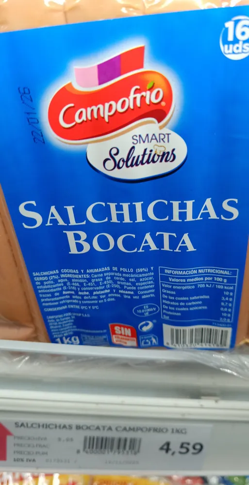 salchicha bocata