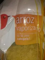 arroz vaporizado