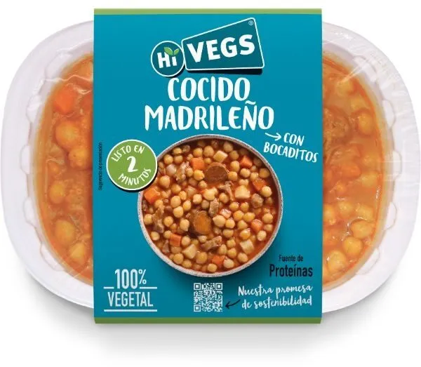 Cocido madrileño vegano