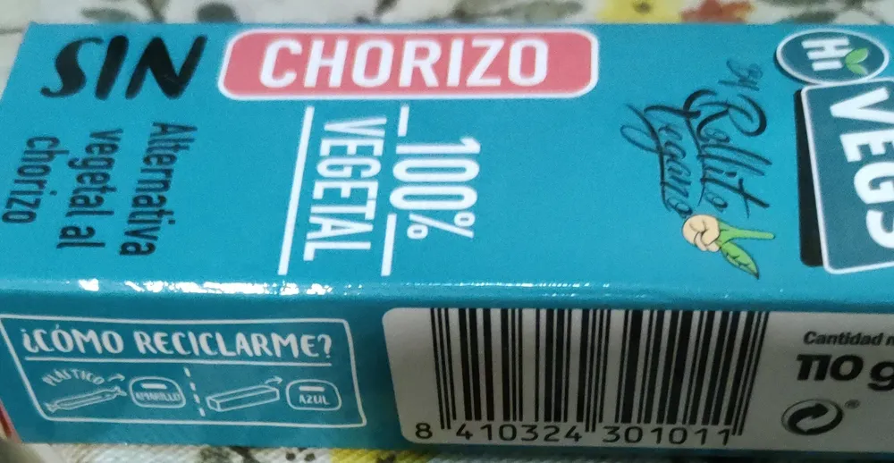 SIN CHORIZO