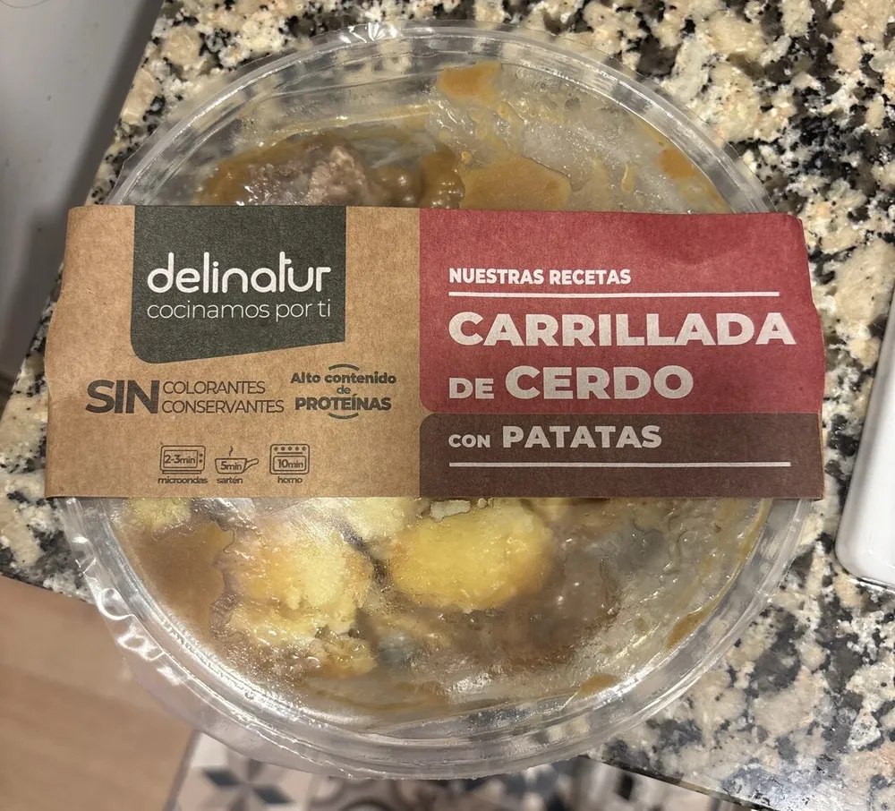 Carrillada De Cerdo Con Patatas