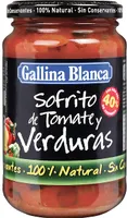 Sofrito casero de tomate y verduras