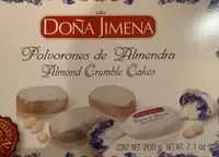 Polvorones de almendra