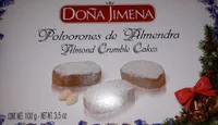 Polvorones de almendras