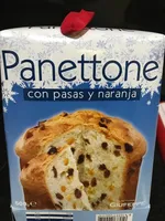 Panettone con pasas y naranja