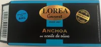 Gourmet filetes de anchoa del cantábrico
