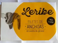 Filetes de anchoas (en aceite de girasol)